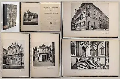 Wölfflin Renaissance und Barock 1907 Geschichte Architektur Baustil Italien xy