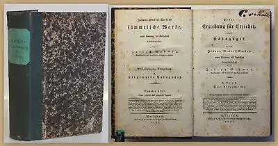 Sailer Über Erziehung für Erzieher oder Pädagogik 1831 Familie Ratgeber sf