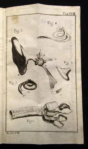 Nollet Vorlesungen über die Experimental-Lehre 3.Theil Bd.3 und Bd.4 1751 js