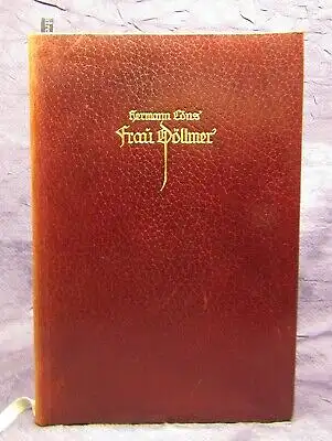 Leine Frau Döllmer Humoristisch-satirische Plaudereien Or.Ledereinband 1900 js