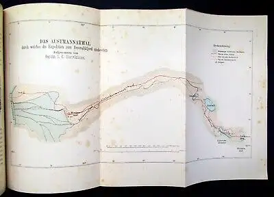 Nansen Auf Schneeschuhen durch Grönland 2.Bd. apart 1898 selten Abenteuer js