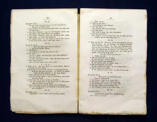 Schuur Dispositionen zu Beicht-Reden 1848 Selten Theologie Geschichte mb
