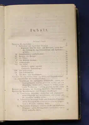 Die Prüfung der Arzneimittel nebst Anleitung zur Revision 1866 Einzige Ausgabe j