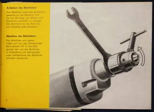 Original Prospekt Bedienungsanleitung Elektrohandbohrmaschine System 450 1980 sf