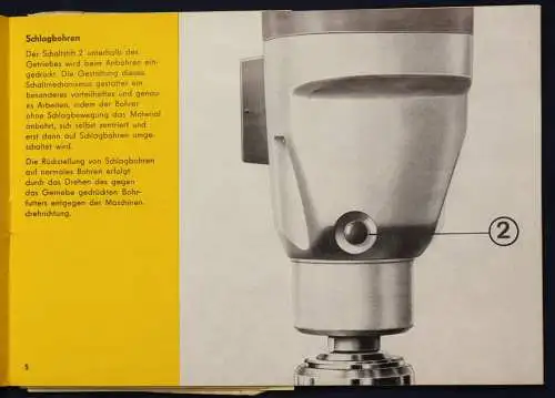 Original Prospekt Bedienungsanleitung Elektrohandbohrmaschine System 450 1980 sf