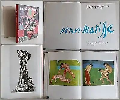 Henri Matisse Paintings and Sculptures in Soviet Museums 1990 Katalog Malerei xz