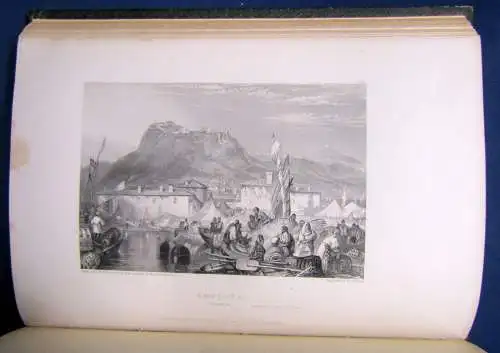 Landscape Illuatrations of the Bible 2 Bde. 1835/36 50 Stahlst. 45 Stahlst. js 