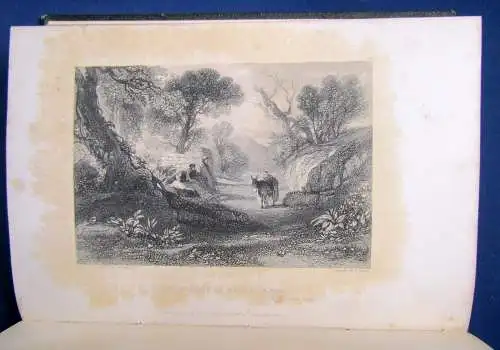 Landscape Illuatrations of the Bible 2 Bde. 1835/36 50 Stahlst. 45 Stahlst. js 