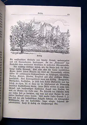 Haumann Sachsenstädte (Ein Buch von Heimatstolz und Wanderlust) 1925 Saxonica sf