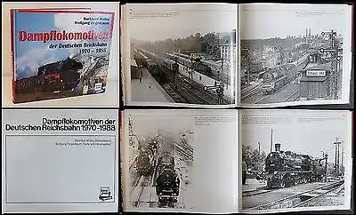 Fiegenbaum - Dampflokomotiven der Deutschen Reichsbahn 1970-1988 - 1998-  xz