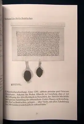 Chronik Hofgemeinde Badelachen 1225 Jahre  o.J. sehr selten Thüringen js