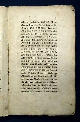 Standhaftes Kriegs-, Dienst- u. Exercier-Reglement Reichsstadt Riblingen 1816 js