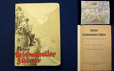 Wiedemann Kleiner Reichenhaller Führer um 1950 Ortskunde Bad Reichenhall mb