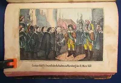 Sparfeld Gustav Adolph König von Schweden [der heldenmüthige Kämpfer] um 1850 js