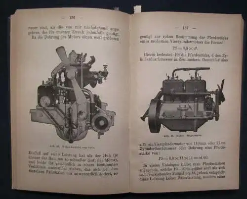 König Autotechnische Bibliothek Kraftfahrlehre 1925 Kraftwagen- Besitzer js