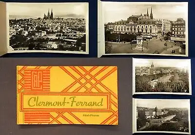 10 Fotos/ Ansichtskarten von Clermont- Ferrand o.J. Sehensüwrdigkeiten js
