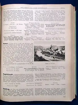 Reichs-Bäder Adressbuch o.J. nach amtl. Quellen Heilbäder,Seebäder,Verkehr js