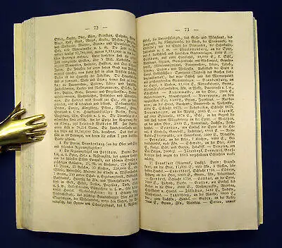 Rebau Kleine Geographie 10. Auflage 1837 Geographie Ortskunde Geschichte mb