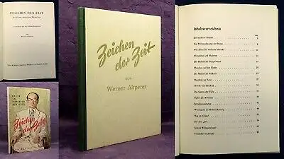 Altpeter Zeichen der Zeit Kritik am modernen Menschen 33 Aufsätze 1955 js