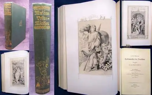 Schiller Volksmärchen der deutschen 1926 Abbildungen von Richter, Schrödter.. js