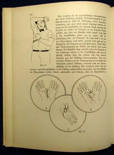 Fischer Das Wunderbuch der Zauberkunst 285 Bilder Tricks Anweisungen o.J. js