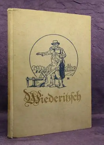 Keller Zur Geschichte von Klein- und Großwiederitzsch 1928 Sachsen js