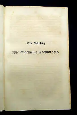 Wagner Ausführliche Volks-Gewerbslehre 1859 Geschichte Technik Gewerbslehre mb