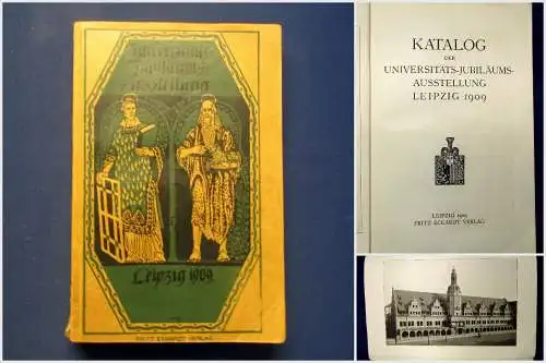 Katalog der Universitäts-Jubiläums-Ausstellung Leipzig 1909 Geschichte mb