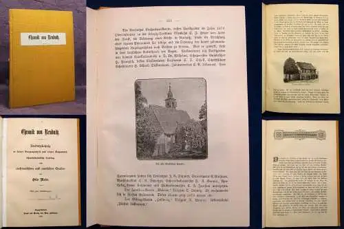 Moser Chronik der Stadt Reudnitz- Leipzig Vergangenheit und Gegenwart 1890 js
