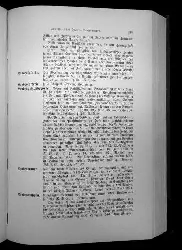 Thiele Handlexikon für sächs. Polizei- und Gemeindebeamte 1907 Selten mb