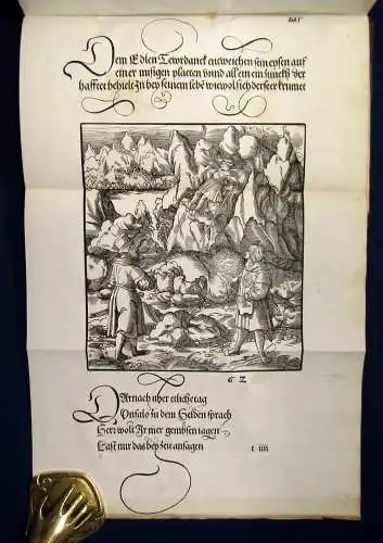 Haltaus Theuerdank Bibliothek der gesammten deutschen National-Literatur 1836 js