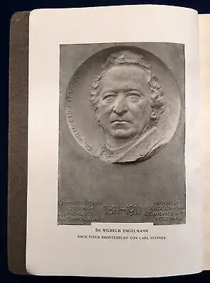 Jubiläums Katalog der Verlagsbuchhandlung Engelmann Leipzig 1911 Literatur js