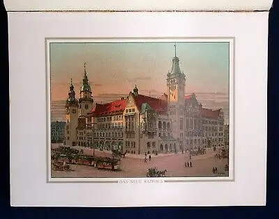 Chemnitz in Wort und Bild Festschrift zur Einweihung des Neuen Rathauses 1911 js