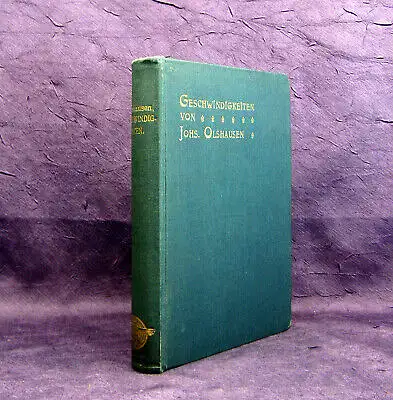 Olshausen Geschwindigkeiten in der organischen und anorganischen Welt 1903 mb