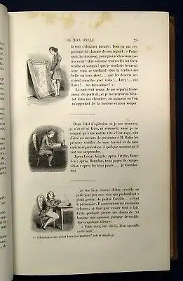 Topffer Nouvelles Genevoises 1845 EA Titelvignette Holzstiche Textholzstiche js