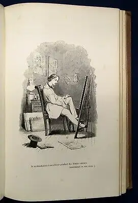 Topffer Nouvelles Genevoises 1845 EA Titelvignette Holzstiche Textholzstiche js