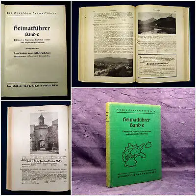 Löschebrand-Horn Heimatführer Band 2 o.J. um 1900 Routenführer Führer Guide mb