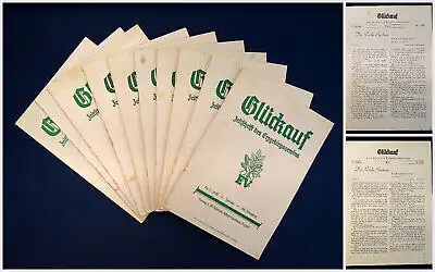 Erzgebirgsverein Glückauf Zeitschrift des Erzgebirgsvereins  59. Jahrg.1939 mb