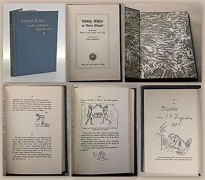 Kalkschmidt Ludwig Richter an Georg Wigand Briefe 1836 - 1858 Biografie Leben