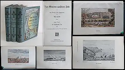 M. Eyth Im Strom unserer Zeit 3 Bde 1904 Ingenieur Briefe Autobiografie xy