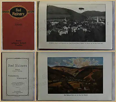 Orig. Werbeprospekt Bad Reinerz 1912 Niederschlesien Ortskunde Landeskunde xy