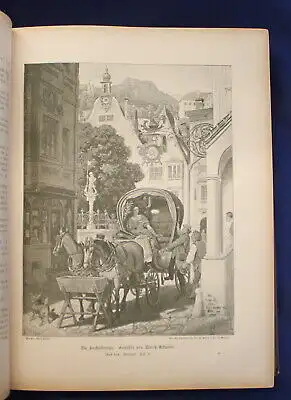 Spemann Vom Fels zum Meer 1897 XVI. Jahrgang 2. Band Kultur Sprache Volk js
