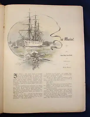 Spemann Vom Fels zum Meer 1897 XVI. Jahrgang 2. Band Kultur Sprache Volk js