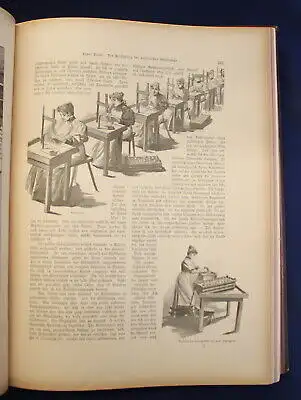 Spemann Vom Fels zum Meer 1897 XVI. Jahrgang 2. Band Kultur Sprache Volk js