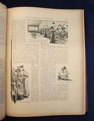 Spemann Vom Fels zum Meer 1897 XVI. Jahrgang 2. Band Kultur Sprache Volk js