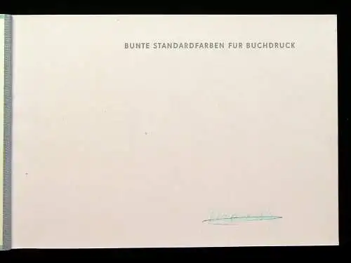TGL bunte Farben für Buchdruck Coswig VEB Lack u. Druckfarbenfabrik um 1900 js