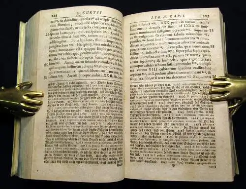 Curtius 1716 De rebus gestis Alexandri Magni. Oder: Deutliche und nach dem ...