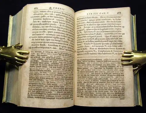 Curtius 1716 De rebus gestis Alexandri Magni. Oder: Deutliche und nach dem ...