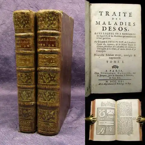 Petit 1741 Traité des maladies des os, dans lequel on a représenté les Appareils