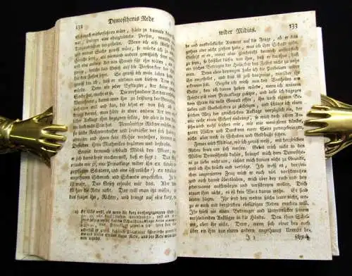 Demosthenis 1764-69 Reden, verdeutschet und mit den nothigen Anmerkungen ... am